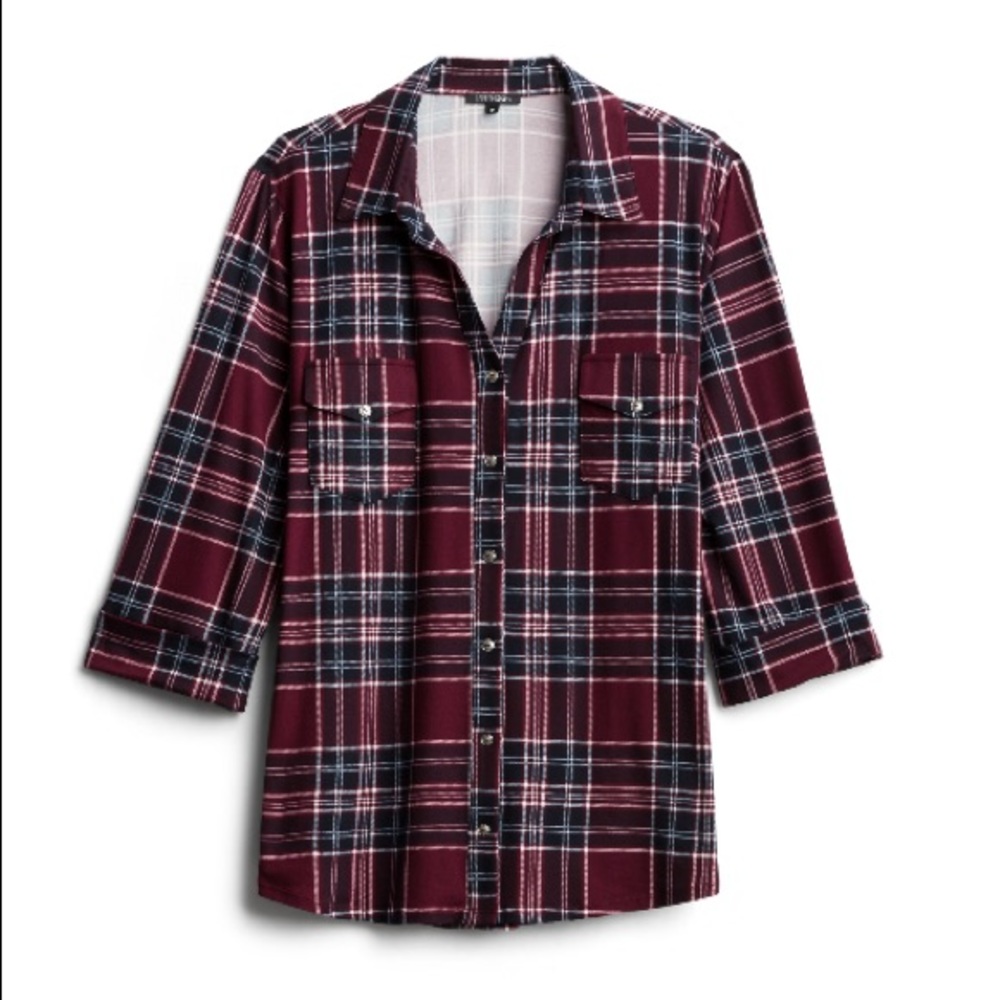 Papermoon Balsman Button Down Knit Top